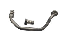Oil line at the front, cooling line, connection fitting...