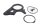 Soporte de la pinza de freno trasera KTM 1290 Super Duke R 1290SDR/14 14-16