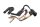 Wiring harness, rear light, turn signals, rear electrical system BMW R 1200 GS K25 0307 R12 04-07