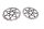 Front drilled Wave brake discs KTM 1290 Super Duke R 1290SDR/14 14-16
