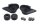 support de réservoir avec bloc de caoutchouc de montage KTM 1290 Super Duke R 1290SDR/14 14-16