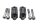 Handlebar clamp, upper fork bridge, clamping blocks BMW R 1200 GS K25 0307 R12 04-07