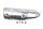 Avgasskydd värmesköldskydd BMW R 1100 GS 259 0409 93-99
