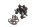 Sechskantschrauben Satz Unterlegscheiben vorne BMW R 1100 GS 259 0409 93-99
