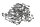 Schroefset motorsteunframe stroomlijnkap BMW R 1100 GS 259 0409 93-99