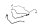 ABS-bromsledning, kabelhärva, tryckledning BMW R 1200 GS K25 0307 R12 04-07
