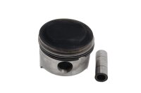Piston avec axe de piston du côté droit du...