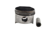 Piston avec axe de piston du côté droit du...