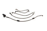 Remleidingenset van roestvrij staal, voor en achter. BMW R 1200 GS K25 0307 R12 04-07
