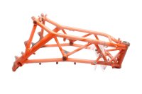 Frame, space tube, orange, front mount KTM 1290 Super Duke R 1290SDR/14 14-16