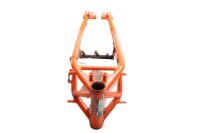 Frame, space tube, orange, front mount KTM 1290 Super Duke R 1290SDR/14 14-16