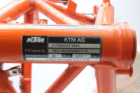 Frame, space tube, orange, front mount KTM 1290 Super Duke R 1290SDR/14 14-16