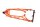Frame, space tube, orange, front mount KTM 1290 Super Duke R 1290SDR/14 14-16