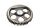 Engranaje del eje de equilibrado, accionamiento del motor BMW R 1200 GS K25 0307 R12 04-07