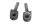 Tuulilasin kiinnikesarja, kiinnitys vasemmalle ja oikealle BMW R 1200 GS K25 0307 R12 04-07