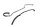 Línea de enfriamiento de aceite, conjunto de líneas de aceite, línea de enfriamiento de aceite BMW R 1200 GS K25 0307 R12 04-07
