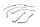 Bremsleitung Set Hydraulikschlauch vorne hinten BMW R 1200 GS K25 0307 R12 04-07