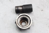 Achterbrugbout, schroef, moer, links Moto Guzzi California III VW 87-93