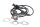 ABS-sensor foran, bremsesensor, hastighedssensor BMW K 1100 LT K589 0526 90-98