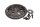 svinghjulskoblingens ringhjul BMW R 1100 GS 259 0409 93-99