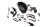 Screw set clamps holder Suzuki GV 1400 G Cavalcade GV1400 85-88