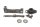 Kit de montaje del soporte del asiento con bisagra BMW K 1100 LT K589 0526 90-98