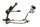 Rear left luggage rack/pannier rack Suzuki GV 1400 G Cavalcade GV1400 85-88
