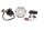Låssats tändningslås bränslelås säteslås BMW R 1150 GS R21 0415 99-04