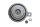 Fahrzeughupe 12V Signalhorn Einzelsignal M8.9-1AB1 Ducati 750 SS ZDM750SC 91-98