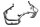 Front crash bars, protective bars Suzuki GV 1400 G Cavalcade GV1400 85-88