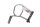 Crash bars, protective bars, front engine guard set BMW R 1200 GS K25 0307 R12 04-07