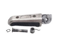 Voetsteun rechtsvoor van de bestuurder, rubberen pedaalbekleding Ducati 750 SS ZDM750SC 91-98