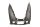Soporte para la pantalla del carenado delantero BMW K 1100 LT K589 0526 90-98