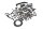 Mounting screws, motor brackets, seals BMW K 1200 RS K589 0544 97-00