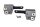 Soporte del bastidor trasero izquierdo derecho BMW K 1100 LT K589 0526 90-98