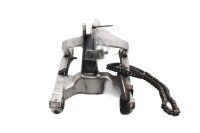 Swingarm, chain tensioner, axle, chain guide mount Ducati...