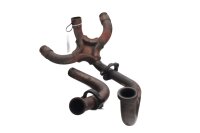 Exhaust manifold collector connecting pipe exhaust system...
