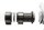 Knastakselindsugningsgear forreste tandhjul Moto Guzzi California III VW 87-93