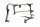 Rear right luggage rack with pannier holder Suzuki GV 1400 G Cavalcade GV1400 85-88