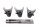 Shift forks, shift rods, gearbox, fork shaft set Ducati 750 SS ZDM750SC 91-98