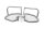 Sæt med styrtbøjler, beskyttelsesbøjler, motorbeskyttere BMW R 1200 GS K25 0307 R12 04-07
