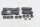 Set rubberen bevestigingshouders voor de stoelbekleding BMW R 1200 GS K25 0307 R12 04-07