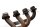 Udstødningssystem manifold lyddæmper udstødningssystem BMW K 1100 LT K589 0526 90-98