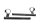 Manubrio a clip, morsetto per manubrio tubolare da 22 mm Ducati 750 SS ZDM750SC 91-98