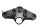 Upper fork bridge, steering head mount, headset BMW R 1200 GS K25 0307 R12 04-07