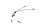 Throttle cable, double cable, starter recoil cable Ducati 750 SS ZDM750SC 91-98