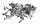 vis de fixation du moteur Moto Guzzi California III VW 87-93
