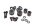 Kettingspanner doorbuigingslager schroefset Ducati 750 SS ZDM750SC 91-98