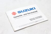 Garantieboekje, serviceboekje, onderhoudsboekje Suzuki DL...
