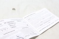 Garantihäfte, servicehäfte, underhållsjournal Suzuki DL 650 V-Strom WVB1 04-06